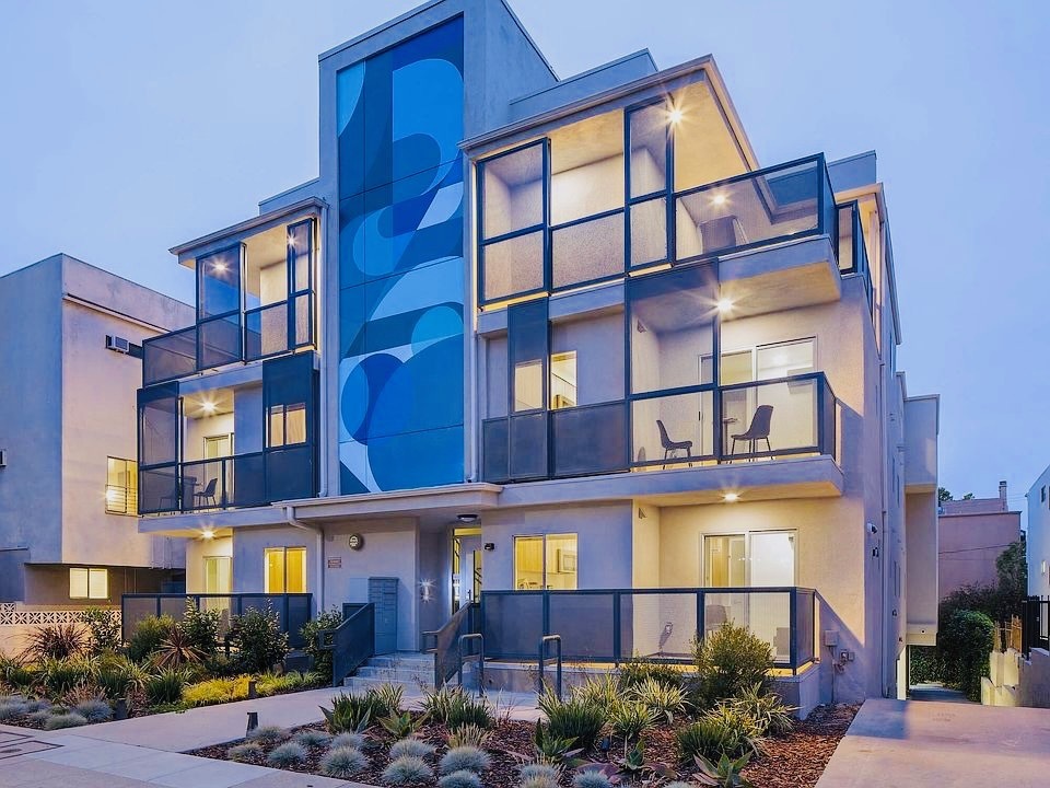 Modern multifamily building