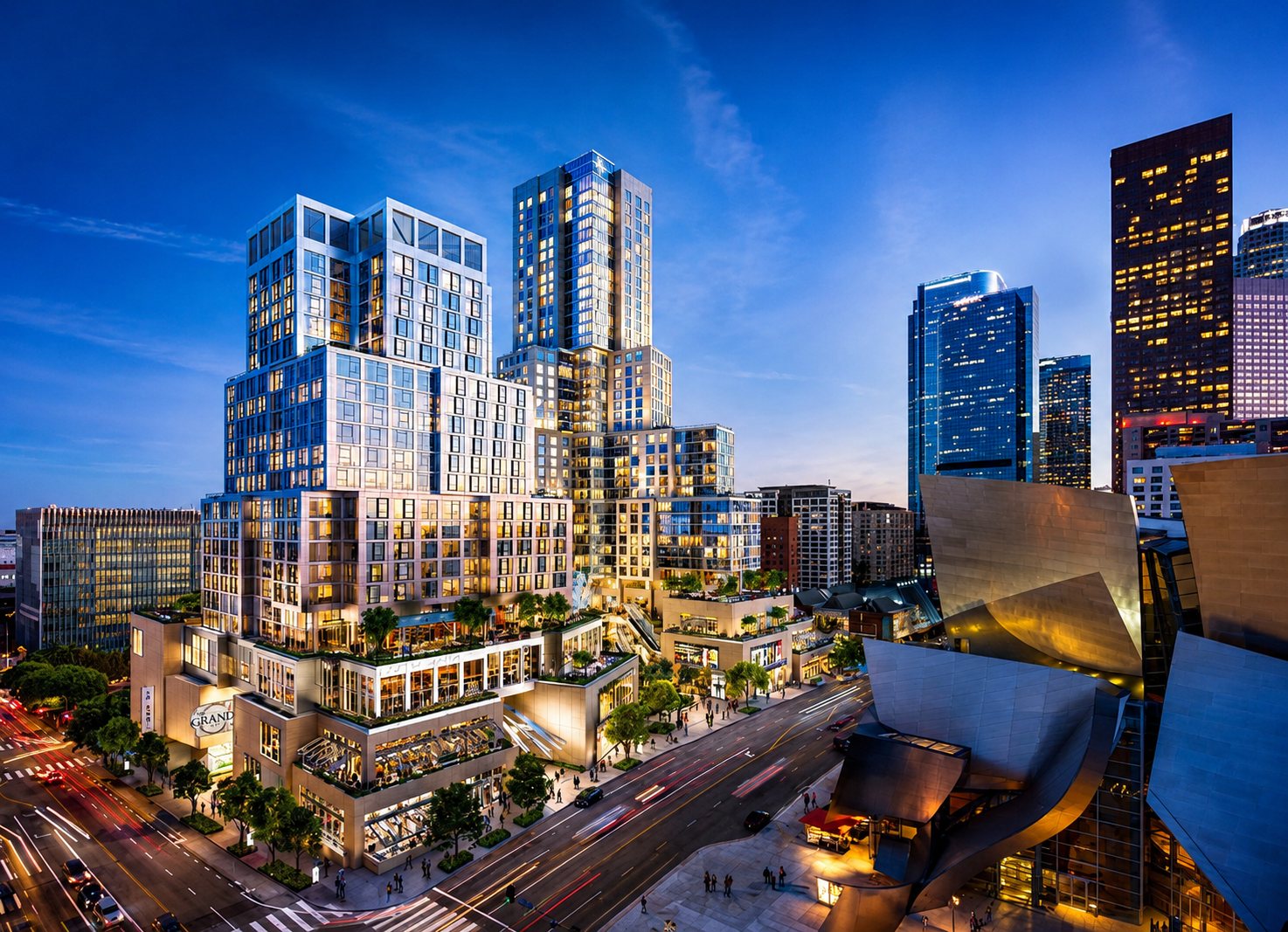 Grand LA development, Downtown Los Angeles